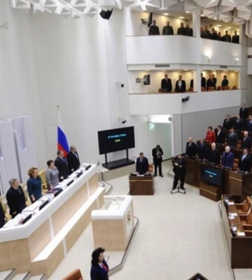Рада Федерації ратифікувала &quot;договори&quot; про &quot;приєднання&quot; тимчасово окупованих територій України до Росії