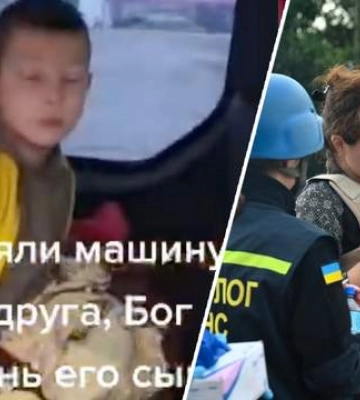 &quot;Слава Богу, син живий&quot;: у мережу потрапило емоційне відео очевидця теракту в Запоріжжі