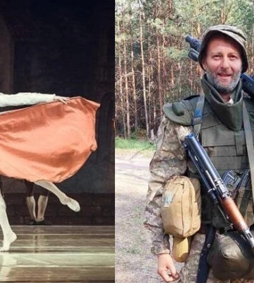 У Києві попрощалися із солістом балету Олександром Шаповалом, який загинув на фронті