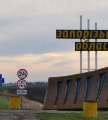 росіяни будують «державний кордон» у Василівці на Запоріжжі