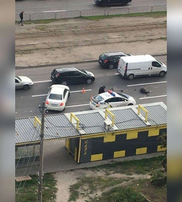У Дніпрі на Донецькому шосе на смерть збили людину: відео