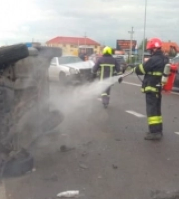 Під Луцьком сталась аварія: на місці працювали рятувальники. ФОТО