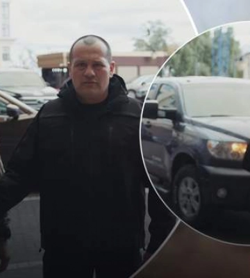 Палатный вручил автомобиль от волонтеров 130-му батальону терробороны Киева