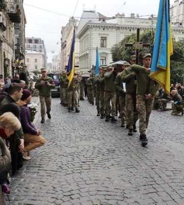Героїв Ярослава Юника і Євгенія Солтиса завтра у Львові проведуть в останню путь
