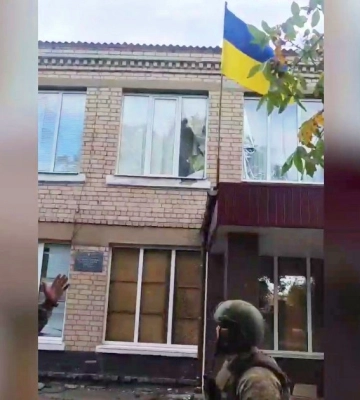 Відео зі звільненого села на Херсонщині показали українські десантники