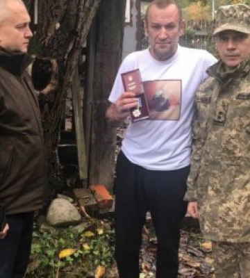 Орден «За мужність» ІІІ ступеня (посмертно) передано батьку Героя з Рахова (ФОТО)