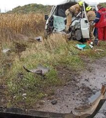 На Полтавщині у ДТП постраждали четверо людей