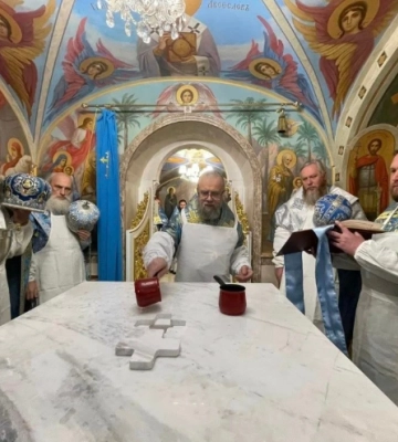 На Киевщине освящен новый храм УПЦ «Спорительница хлебов»