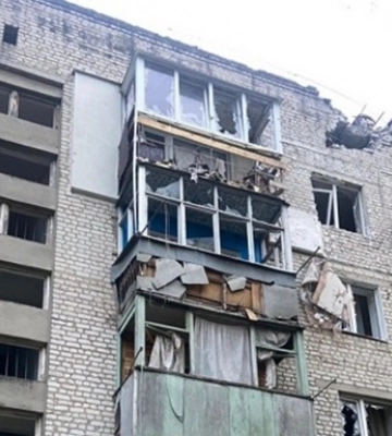 Під час обстрілу Вовчанська 4 жовтня одна людина загинула, ще одна поранена — поліція