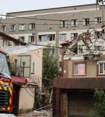 У Херсоні вночі завдали удару по готелю, де могли жити співробітники ФСБ