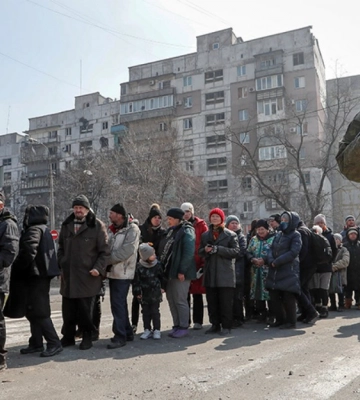В Мариуполе ежедневно до 100 человек проходят фильтрацию