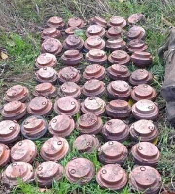 Оккупанты перебили и заминировали газопровод в Харьковской области - на 100 м газопровода обнаружили 104 мины. ФОТОрепортаж