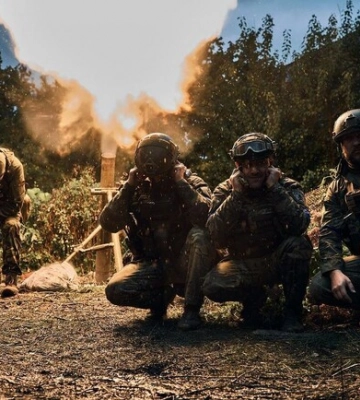 Карта бойових дій в Україні 6 жовтня