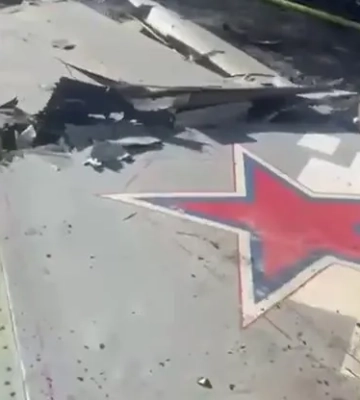 Сили оборони збили під Костянтинівкою російський літак Су-25