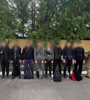 На Одещині прикордонники затримали групу ухилянтів