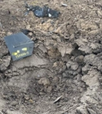На півдні України прикордонники Одеського загону збили "шахед": він розлетівся на друзки