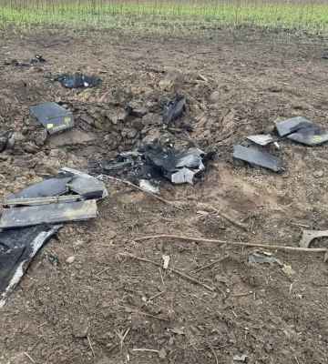На півдні України прикордонники Одеського загону збили "шахед": він розлетівся на друзки