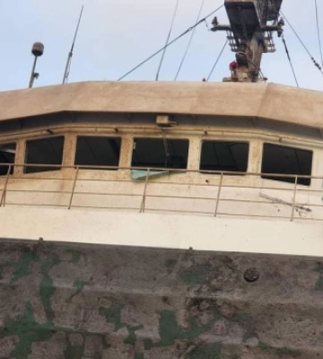 Атака в ніч на 6 жовтня: російська ракета пошкодила у порту Південний вантажне судно з кукурудзою