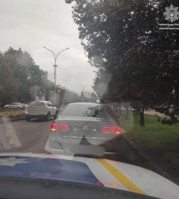 Патрульні поліцейські притягнули до відповідальності нетверезого водія-порушника