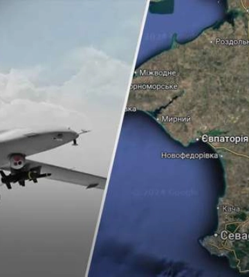 У Криму знову неспокійно: летять БпЛа та лунають потужні вибухи