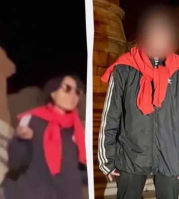 В Одесі жінка намагалась вивісити прапор РФ на пам&#039;ятник, місцеві завадили