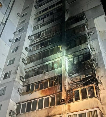 В Одеській ОВА розповіли про наслідки атаки дронів та показали фото