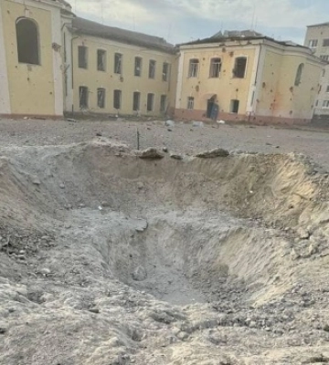 У Куп&#039;янську КАБ влучив по території закладу освіти, двоє постраждалих
