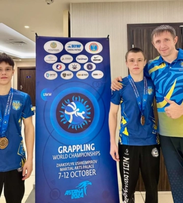 Сумські бійці відзначилися на чемпіонаті світу з греплінгу