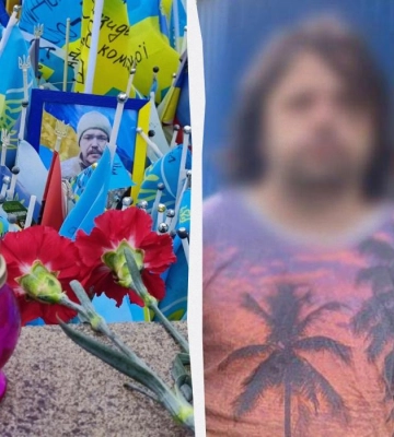 Мужчина в центре Киева &quot;обкладывал&quot; матами патриотов и уже поплатился