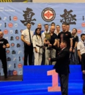 Спортсмени Миколаївщини здобули 31 нагороду Кубка України з кіокушин карате IKO-1