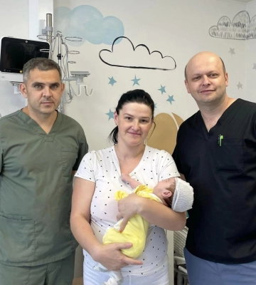 Львівські хірурги врятували немовля, в якого трапився інсульт у перший тиждень життя