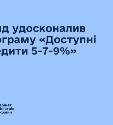 Релоковані підприємства зможуть пролонгувати «Доступні кредити 5–7–9%» до 2027 року