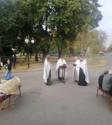 Полтавська громада провела в останню дорогу загиблого Героя