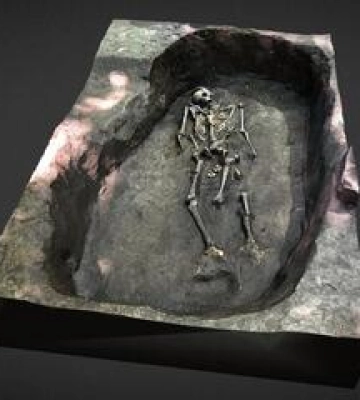 На Полтавщині реконструювали поховання доби вікінгів