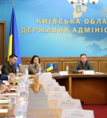 Кравченко обговорив із французькими партнерами проєкти з відбудови Київщини