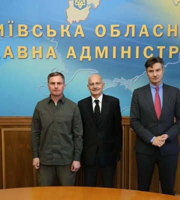 Кравченко обговорив із французькими партнерами проєкти з відбудови Київщини
