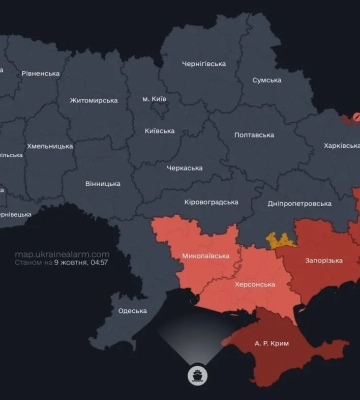 Повітряні Сили попереджають про загрозу авіаударів на південному сході