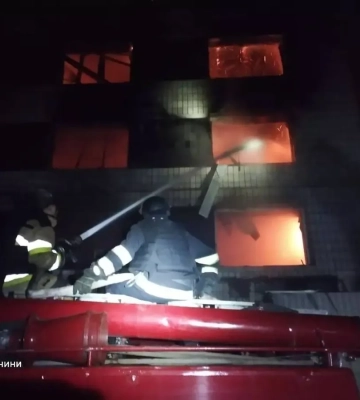 На Донеччині ліквідовано пожежу після ворожого обстрілу