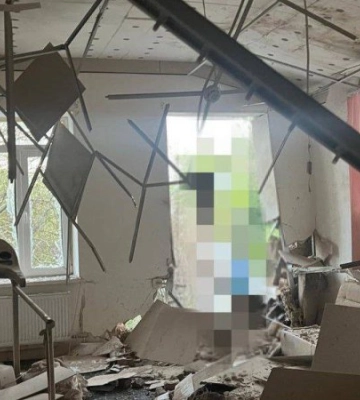Уночі окупанти вдарили по геріатричному центру на Херсонщині, є поранені