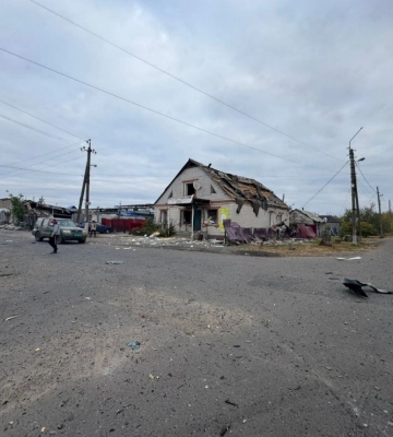 На Донеччині ліквідовано пожежу після ворожого обстрілу