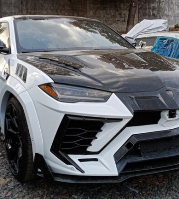В окрестностях Киева заметили уникальный Lamborghini Urus