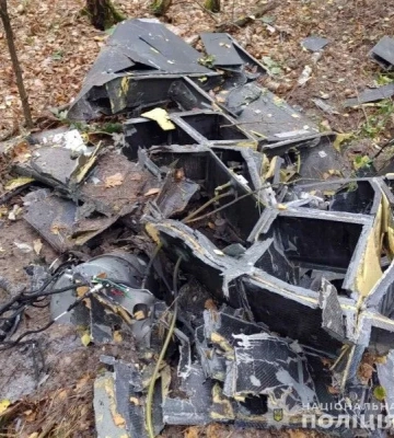 На Житомирщині вибухотехніки поліції знешкодили нерозірвану бойову частину російського БпЛА