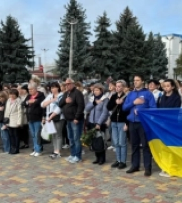 У Подільську попрощалися із загиблим на Донеччині військовим Михайлом Костецьким