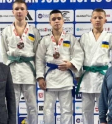 Дзюдоїсти з Волині відзначилися на Кубку європейських надій