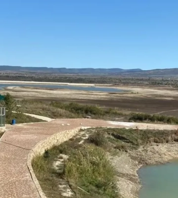 Тайганское водохранилище в оккупированном Крыму продолжает высыхать из-за засухи - СМИ