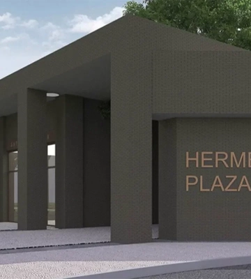 Новий торговий центр Hermes Plaza у Дніпрі: сучасна архітектура, зона відпочинку та бомбосховище