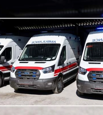 Саудити закупили Україні реанімобілі на шасі Ford Transit