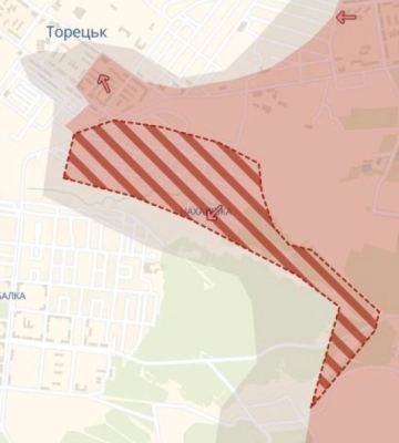 Російська армія просунулася в Торецьку та біля Вугледару – аналітики