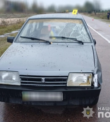 На Житомирщині затримано молодого водія, який втік з місця смертельного наїзду на пішохода
