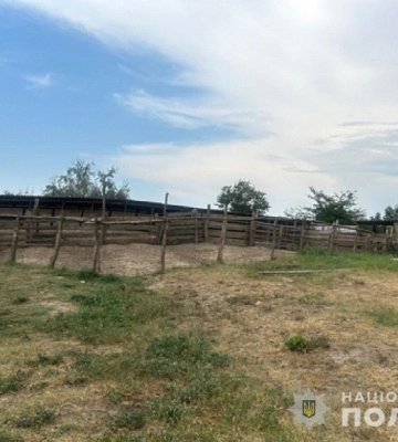 Житель Одещини самовільно захопив землю біля держкордону і збудував господарчі споруди